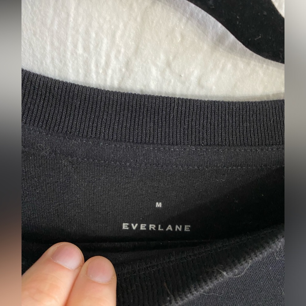 Two Everlane football tees - black and tan - Picture 5 of 6